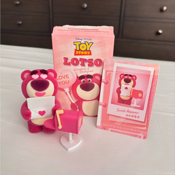 New Open Blind Box Toy Story LOTSO Bear Collectible Figures (SECRET ADMIRER) - Picture 1 of 1